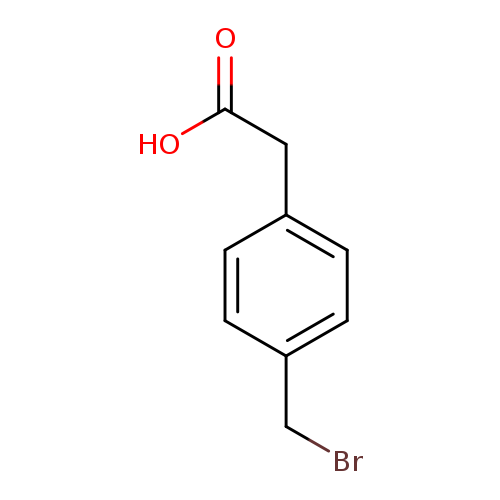 BrCc1ccc(cc1)CC(=O)O
