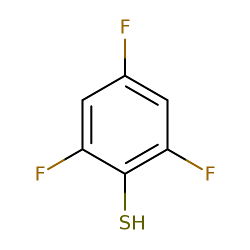 Fc1cc(F)c(c(c1)F)S