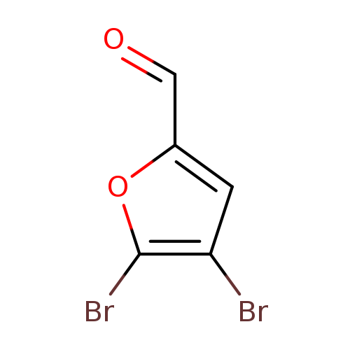 O=Cc1oc(c(c1)Br)Br
