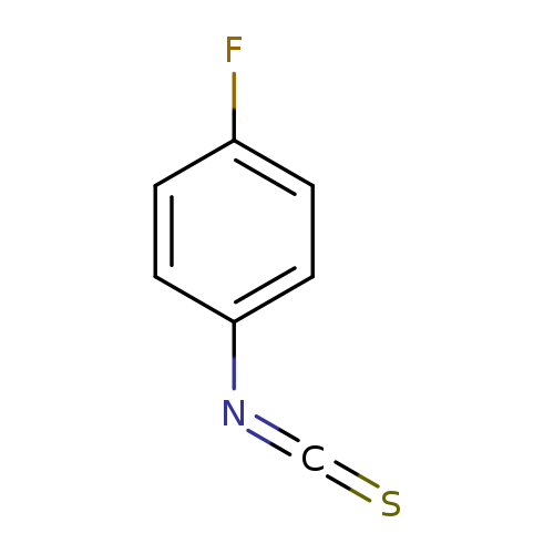 S=C=Nc1ccc(cc1)F