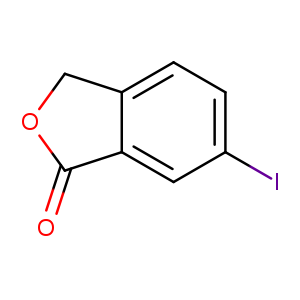 Ic1ccc2c(c1)C(=O)OC2