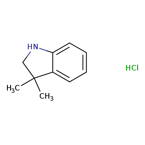 CC1(C)CNc2c1cccc2.Cl