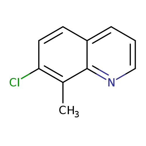 Clc1ccc2c(c1C)nccc2