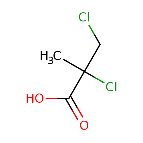 CC(C(=O)O)(CCl)Cl