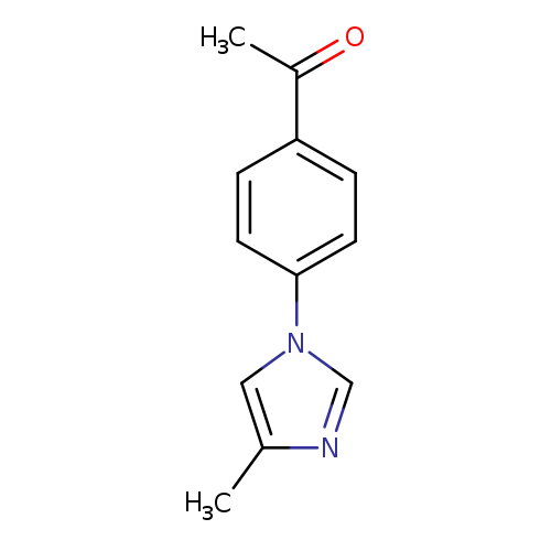 Cc1ncn(c1)c1ccc(cc1)C(=O)C