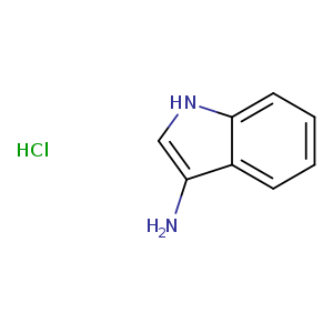 Nc1c[nH]c2c1cccc2.Cl