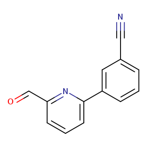 N#Cc1cccc(c1)c1cccc(n1)C=O