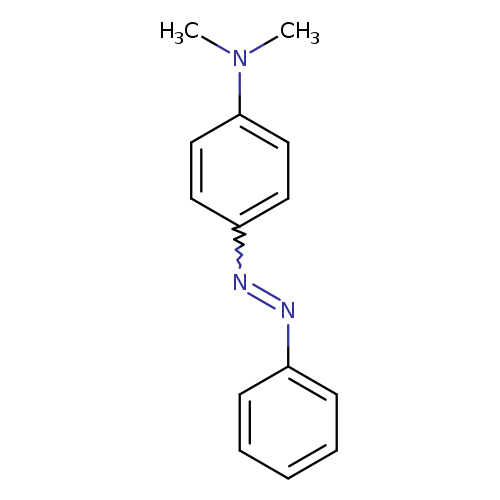 CN(c1ccc(cc1)N=Nc1ccccc1)C