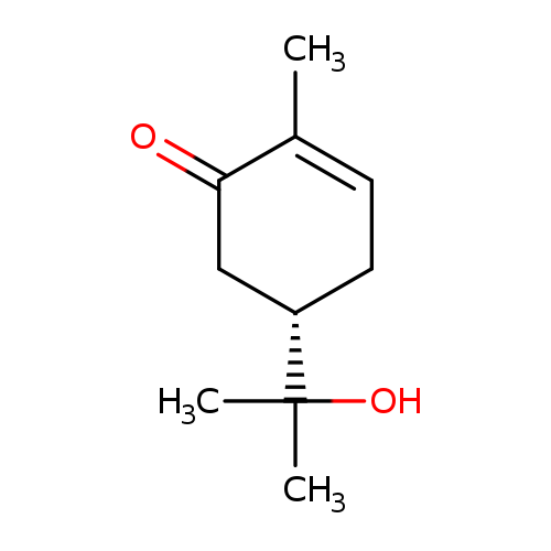 CC1=CC[C@@H](CC1=O)C(O)(C)C