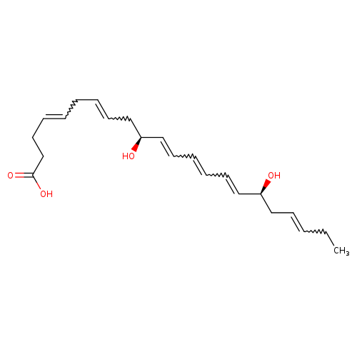 CCC=CC[C@@H](/C=C/C=CC=C[C@H](CC=CCC=CCCC(=O)O)O)O