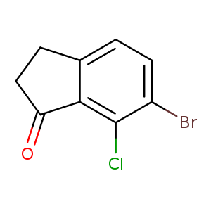 O=C1CCc2c1c(Cl)c(cc2)Br