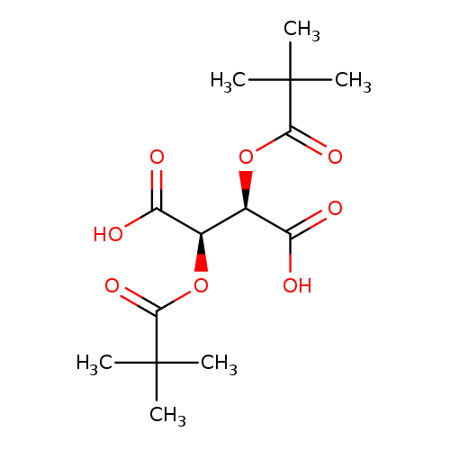 OC(=O)[C@@H]([C@H](C(=O)O)OC(=O)C(C)(C)C)OC(=O)C(C)(C)C