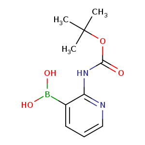 O=C(OC(C)(C)C)Nc1ncccc1B(O)O