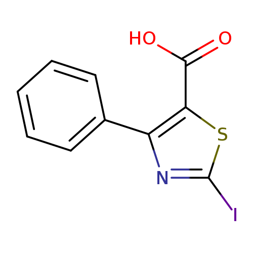 Ic1sc(c(n1)c1ccccc1)C(=O)O