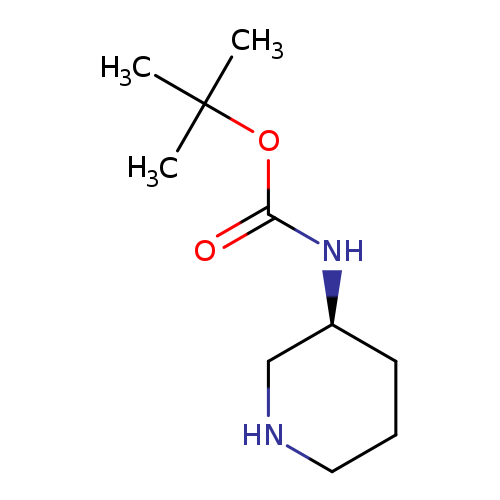 O=C(OC(C)(C)C)N[C@H]1CCCNC1