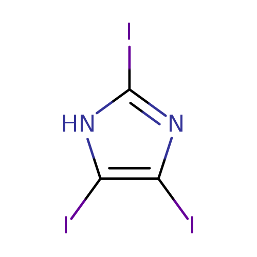Ic1[nH]c(c(n1)I)I