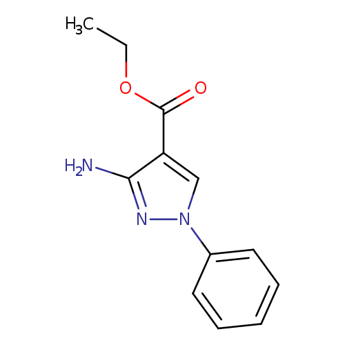 CCOC(=O)c1cn(nc1N)c1ccccc1