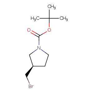 BrC[C@@H]1CCN(C1)C(=O)OC(C)(C)C