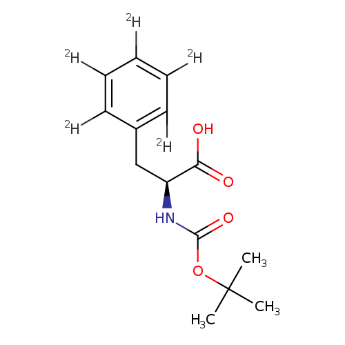 c1([2H])c(C[C@@H](C(=O)O)NC(=O)OC(C)(C)C)c([2H])c(c(c1[2H])[2H])[2H]