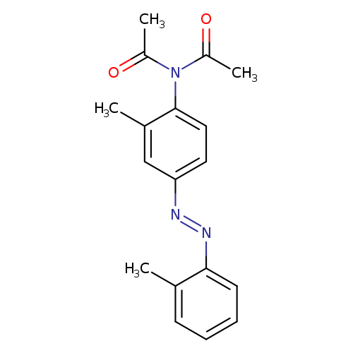 CC(=O)N(c1ccc(cc1C)/N=N/c1ccccc1C)C(=O)C