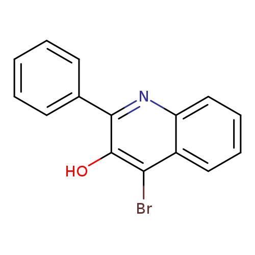 Brc1c(O)c(nc2c1cccc2)c1ccccc1