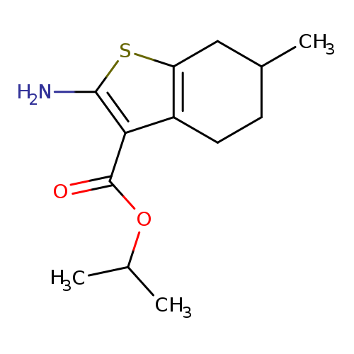 CC1CCc2c(C1)sc(c2C(=O)OC(C)C)N