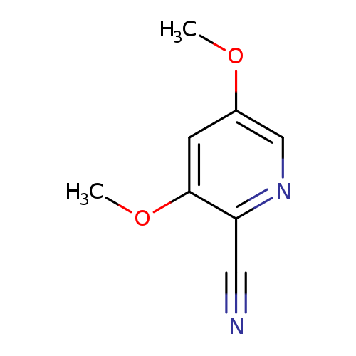COc1cc(OC)cnc1C#N