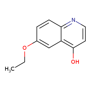 CCOc1ccc2c(c1)c(O)ccn2