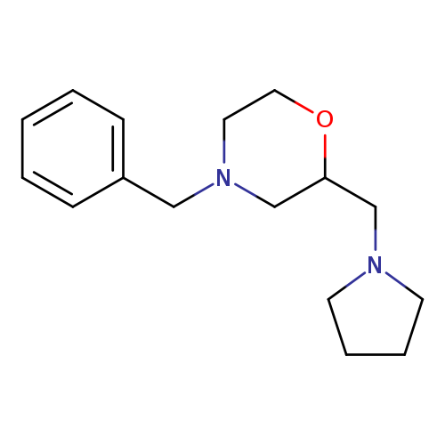 c1ccc(cc1)CN1CCOC(C1)CN1CCCC1