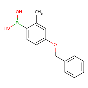 OB(c1ccc(cc1C)OCc1ccccc1)O