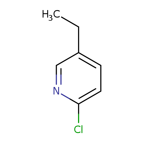 CCc1ccc(nc1)Cl