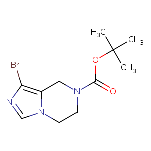 O=C(N1CCn2c(C1)c(Br)nc2)OC(C)(C)C