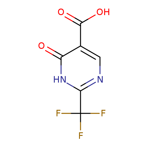 OC(=O)c1cnc([nH]c1=O)C(F)(F)F