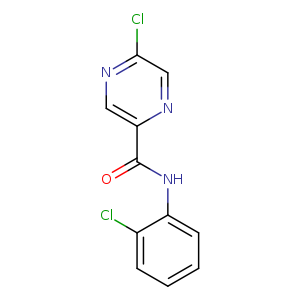 Clc1cnc(cn1)C(=O)Nc1ccccc1Cl