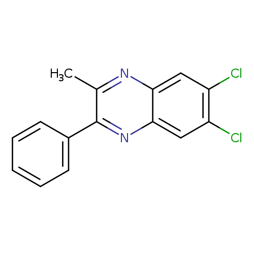 Cc1nc2cc(Cl)c(cc2nc1c1ccccc1)Cl