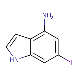 Ic1cc(N)c2c(c1)[nH]cc2