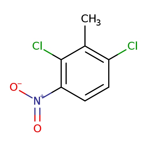 [O-][N+](=O)c1ccc(c(c1Cl)C)Cl