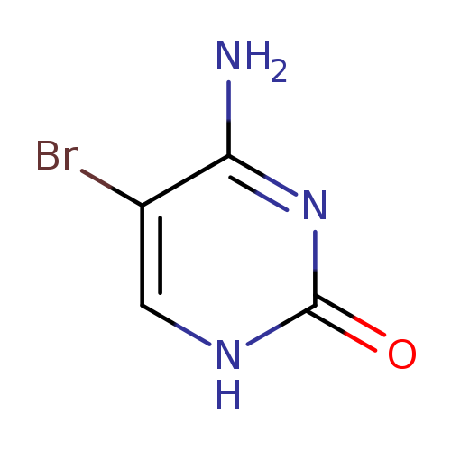 Nc1nc(=O)[nH]cc1Br