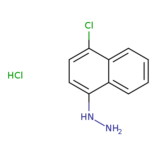 NNc1ccc(c2c1cccc2)Cl.Cl