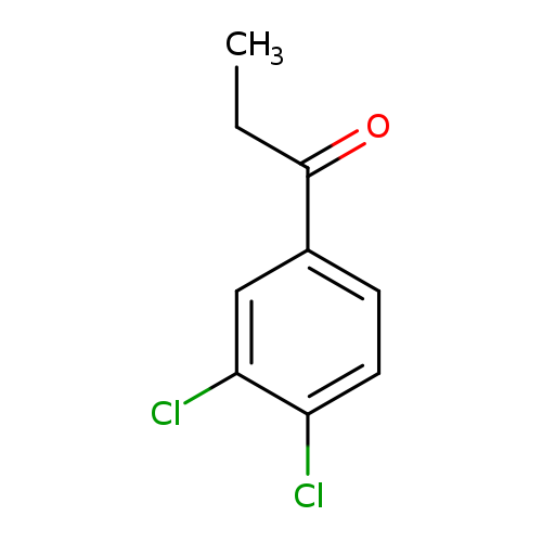 CCC(=O)c1ccc(c(c1)Cl)Cl