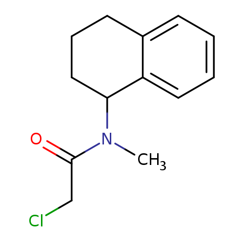 ClCC(=O)N(C1CCCc2c1cccc2)C