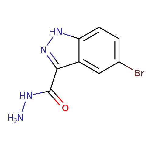 NNC(=O)c1n[nH]c2c1cc(Br)cc2