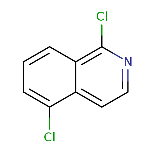 Clc1cccc2c1ccnc2Cl