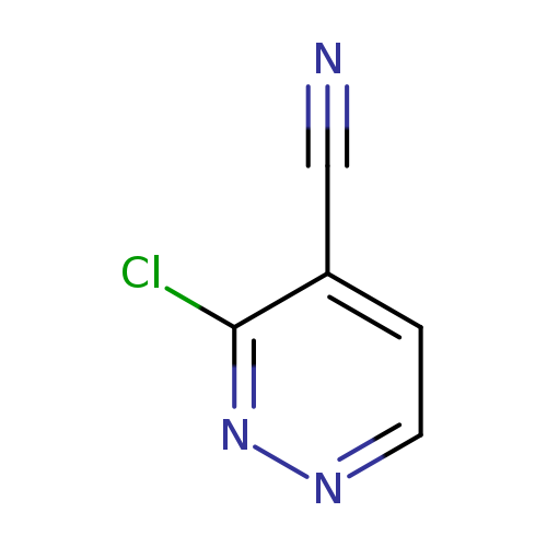 N#Cc1ccnnc1Cl