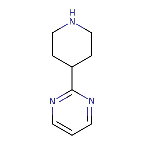 N1CCC(CC1)c1ncccn1