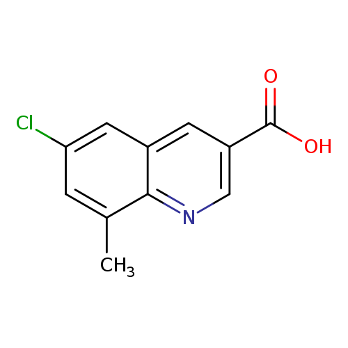 Clc1cc2cc(cnc2c(c1)C)C(=O)O