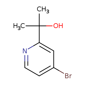 CC(c1nccc(c1)Br)(O)C