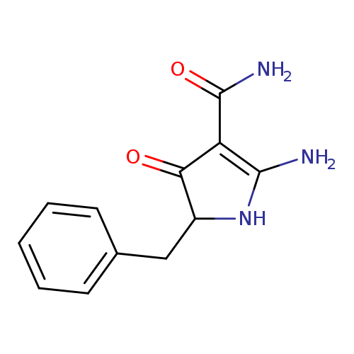 NC1=C(C(=O)N)C(=O)C(N1)Cc1ccccc1