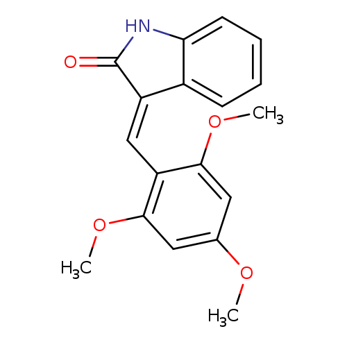 COc1cc(OC)cc(c1/C=C1/C(=O)Nc2c1cccc2)OC