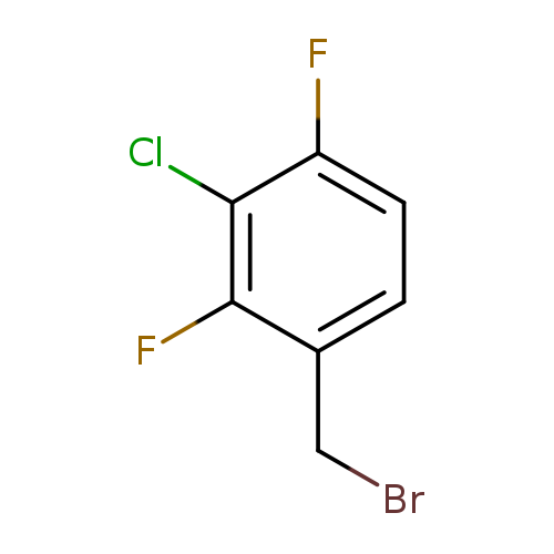 BrCc1ccc(c(c1F)Cl)F